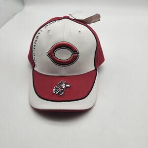 Cincinnati Reds Hat Cap Strap Back Mens One Size Red White MLB Baseball 47 Brand